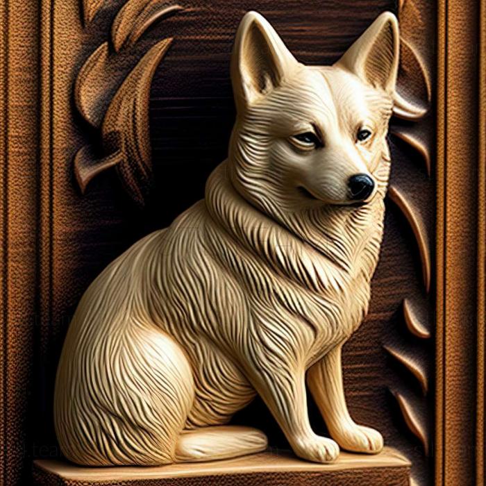 3D модель Собака норвезький бухунд (STL)
